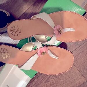 Lilly Pulitzer women’s Petal Pushers Sandals size 10